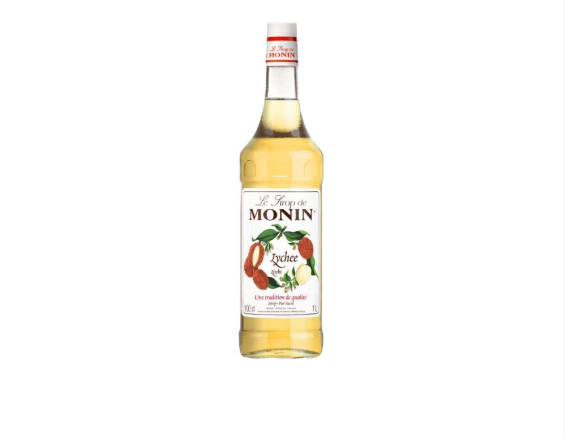 MONIN SYRUP LYCHEE 6 X 1 L